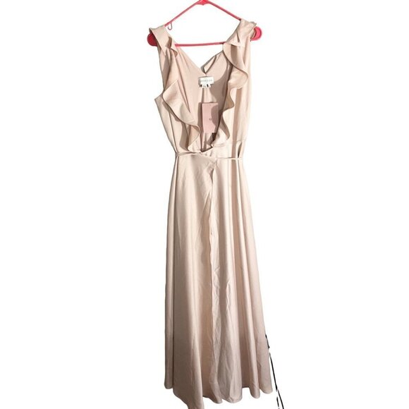 NWT Sachin & Babi Anthropologie Women's Tansy Satin Charmeuse Dress - 6